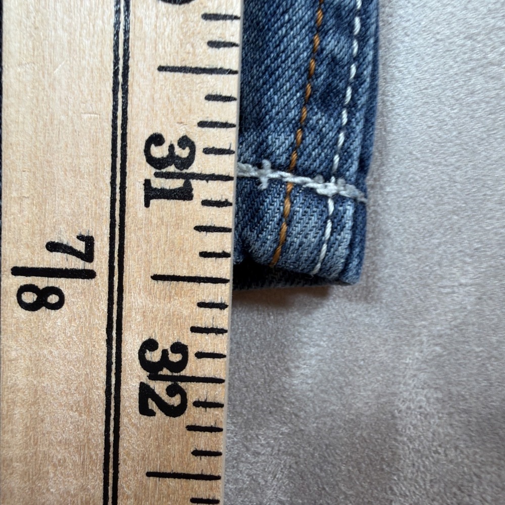Rock & Republic Henlee Bootcut Jeans Men's 33x31.5 Distressed Denim Blue - Picture 10 of 16
